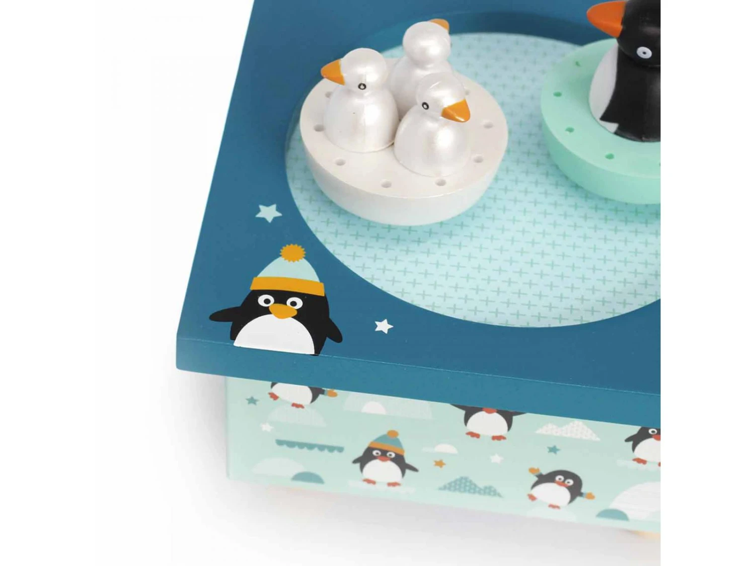 Trousselier S95008 - Boite à Musique Dancing Pingouins 6 Trousselier S95008 - Boite à Musique Dancing Pingouins – Image 4