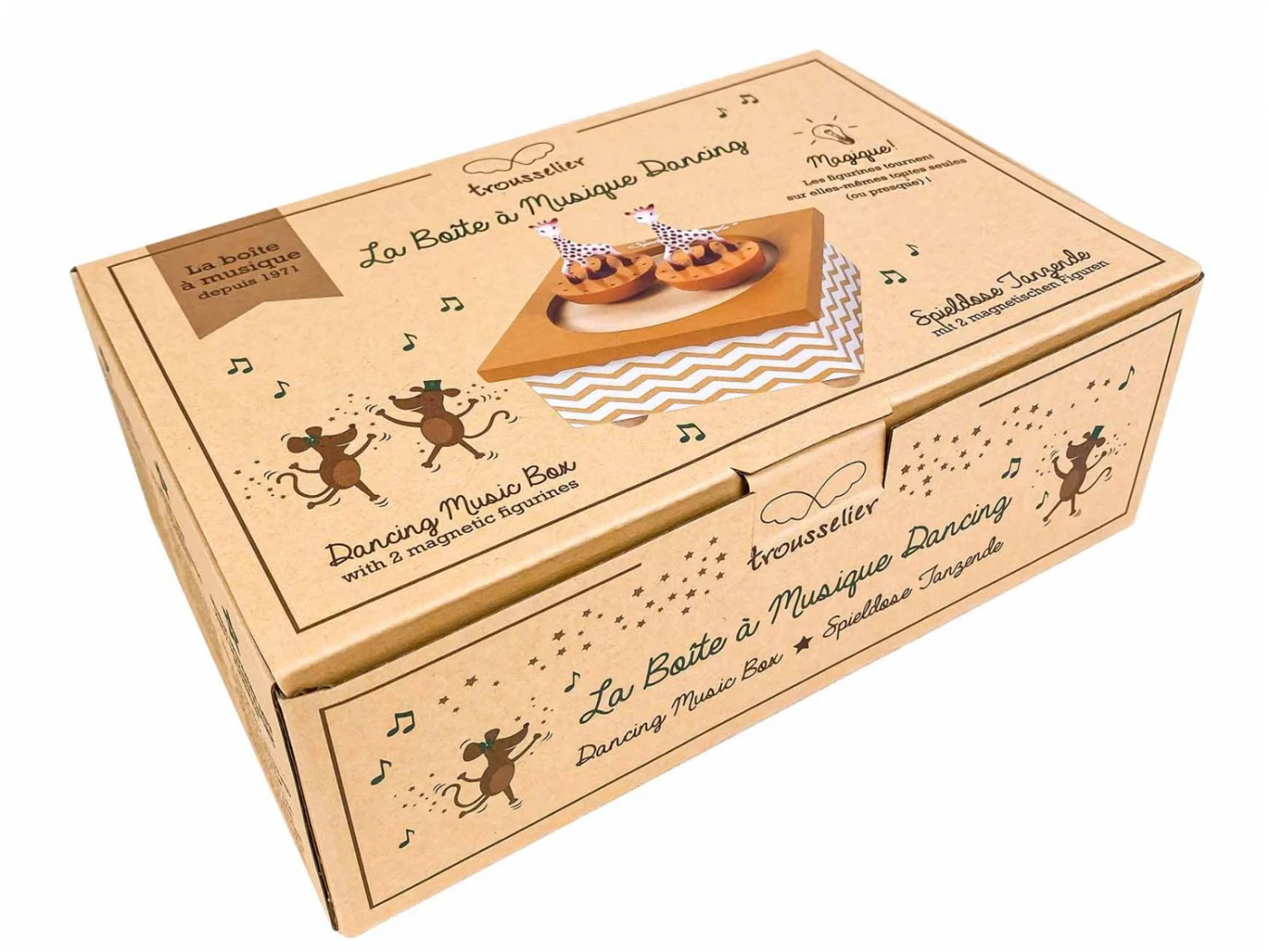 Trousselier S95162 - Boite à Musique Dancing Sophie La Girafe© Caramel 6 Trousselier S95162 - Boite à Musique Dancing Sophie La Girafe© Caramel – Image 4