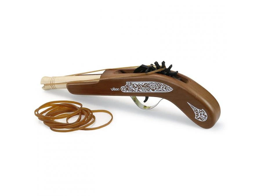 Vilac 9905 - Pistolet à élastiques Pirates 6 Vilac 9905 - Pistolet à élastiques Pirates – Image 4